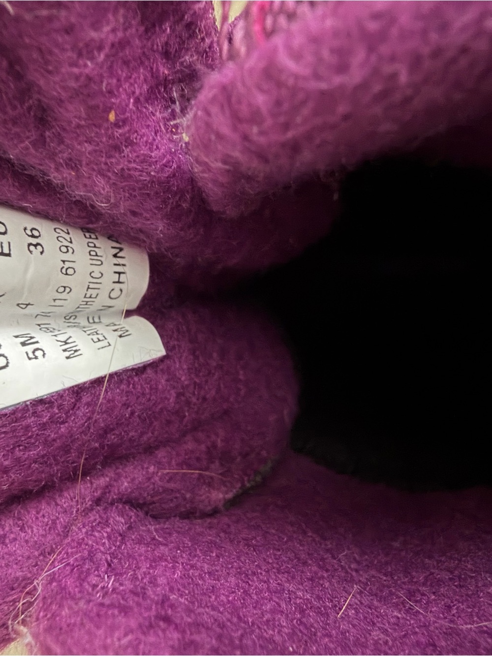 Merrell Kids Purple with Teal Accent Snow Boots - Picture 5 of 6